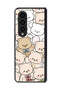 Samsung Galaxy Z Fold 4 Protective Case Cover Bears Pattern