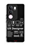 vivo V29 Pro Protective Case Cover Ux Designer Sticker