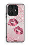 Tecno Spark 10 Pro Protective Case Cover Glitter Lips