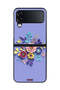 Samsung Galaxy Z Flip 4 Protective Case Cover Flowers Art