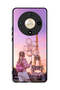 Honor X9b Protective Case Cover Girl Holding Balloons