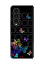 Samsung Galaxy Z Fold 4 Protective Case Cover Colorful Butterflies