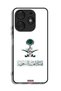 Tecno Spark 10 Pro Protective Case Cover Kingdom Of Saudi Arabia Sign Of Flowers