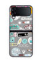 Samsung Galaxy Z Flip 4 Protective Case Cover Good Vibes Stickers