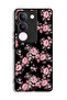 vivo S17 Protective Case Cover Portrait Flowers Pattern