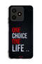 Realme C53 Protective Case Cover One Choice One Life