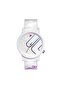 Adult Unisex Analog Watch, White 38-320-201, 38 mm