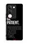 vivo V29 Protective Case Cover Be Patient Progress Takes Time