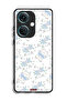 OnePlus Nord CE3 Protective Case Cover Cute Teddy Bear And Flowers Icon