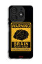 Tecno Spark 10 Pro Protective Case Cover Warning Brain Activity Is High