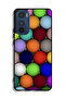 Motorola Edge 30 Protective Case Cover Balls Abstract Art