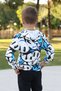 Unisex Children's Tracksuit with Patterned Hood - 3