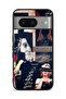 Google Pixel 8 Protective Case Cover Arabic Quotes And Cut Faces
