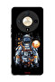 Honor X9b Protective Case Cover Astronaut Abstract Art
