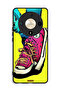 Honor X9b Protective Case Cover Canva Shoes Art