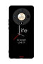Honor X9b Protective Case Cover Life Is Short Live It