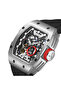 Xenith Men's Automatic Black Dial Watch - T24302-ssbb - 5