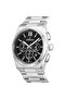 Aurora Nova Men's Multi Function Black Dial Watch - T24105-SBSB - 2
