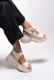 Quelaela Women's Sandals 0012906 Beige - 3