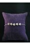 Star Model Zircon Stone Embroidered Chain Model Steel Bracelet