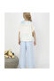 Girl's Collar Muslin Fabric Shirt and Pants Set - 2