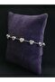 Heart Model Zircon Stone Special Processing Row Stylish Style Steel Bracelet - 4