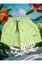 Neon Green Children's Sea Pool Shorts 2-3 Years - 2