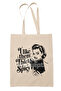 I Like Them Thick & Spicy Written Book Reading Pleasure Printed Gift Organic Raw Cloth Bag