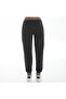 Women's Rib Detailed Anthracite Sweatpants (with Plus Size Option) - 3