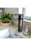 Anthracite Sink Faucet Anthracite Sink Faucet Brass Material Anthracite Gray - 2