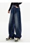 Baggy Green Tint Pocket Jean Pants - 4