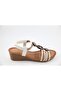25Y145-4 Orthopedic White Women's Sandals