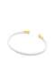 Straw Pndr Bracelet - White