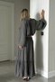 Women's Anthracite Wrinkle Look Suit - 6