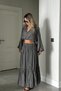 Women's Anthracite Wrinkle Look Suit