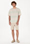 Men's Camel Woven Shorts 50300443-Vr015