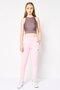 Women Sportswear Fit Outdoor Sweatpants, Pink - 2