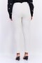 Women Regular Fit Solid Skinny Leg Pants, Cream - 3