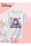 Children's "A" Graphic Printed Girl's T-Shirt Tshirt for Girls - 2