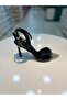 Vollex Single Strap Metal Detailed Heeled Shoes - 2