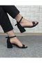 Women's Low-Heeled Tekbant Sandals Low-Heeled Sandals - 3