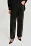 Stone Embroidered Wide Leg Denim Trousers 25Yd9132 Anthracite - 3