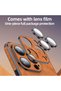 -Leather Protective Case with MagSafe for iPhone 13 Pro Max, Brown - 5