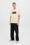 Men's Chest Logo Printed T-Shirt - Hayato - 3