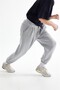 Gri Pileli Jogger - 6