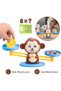 Monkey toy balance, educational math - 3