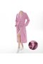 Women's Pink Color Bathrobe (with Plus Size Option)