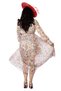 Rochie boho, plisata, lunga, piershop, 38 - 4