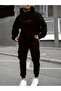 MEN'S PRINTED HOODED TRACKSUIT SET