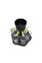 Hexagonal Dispenser, Flippy, 6 Glasses, Complete Set, Black - 5